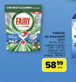 Carrefour Tabletki do zmywarki Fairy oferta