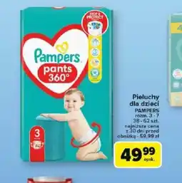 Carrefour Pieluchy dla dzieci Pampers Pants 360 oferta