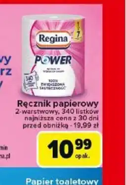 Carrefour Ręcznik papierowy Regina Power oferta