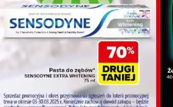 Carrefour Pasta do zębów Sensodyne Extra Whitening oferta