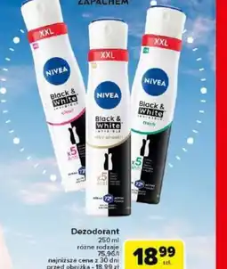 Carrefour Dezodorant Nivea Black & White oferta