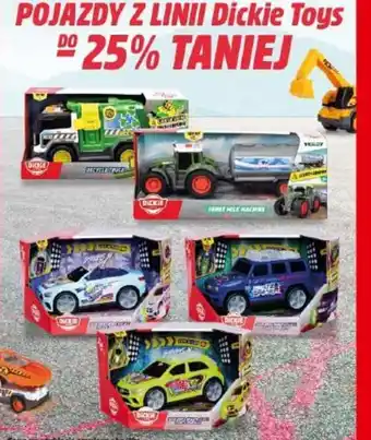 Carrefour Pojazdy z linii Dickie Toys oferta