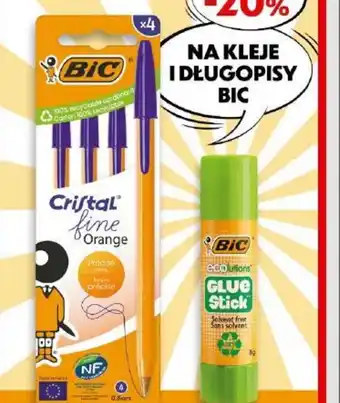 Carrefour Długopisy i kleje Bic oferta