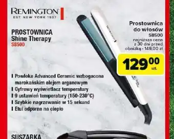 Carrefour Prostownica do włosów Remington Shine Therapy S8500 oferta