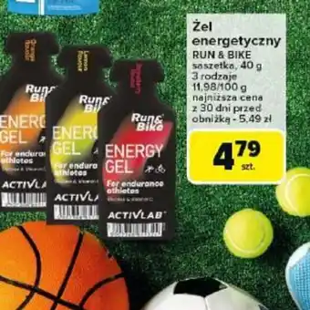 Carrefour Zel energetyczny RUN & BIKE oferta