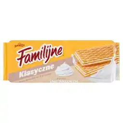 Spiżarnia Smakosza Familijne Klasyczne wafle o smaku śmietankowym 180 g oferta