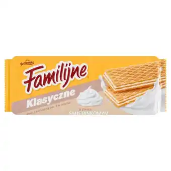 Spiżarnia Smakosza Familijne Klasyczne wafle o smaku śmietankowym 180 g oferta