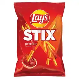 Topaz Lay's Stix Chipsy ziemniaczane o smaku ketchupowym 130 g oferta