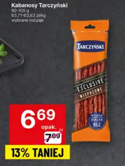 Delikatesy Centrum Kabanosy Tarczyński oferta