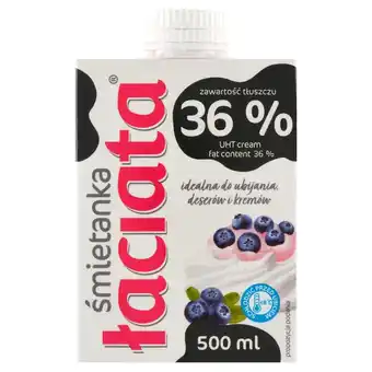 Delikatesy Centrum Łaciata Śmietanka 36 % 500 ml oferta