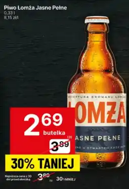 Delikatesy Centrum Piwo Łomża oferta