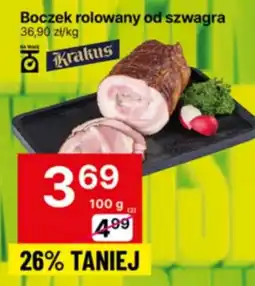 Delikatesy Centrum Boczek Krakus oferta