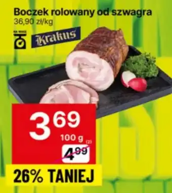 Delikatesy Centrum Boczek Krakus oferta