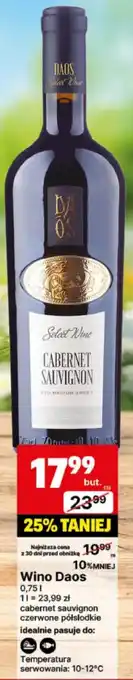 Delikatesy Centrum Wino czerwone Cabernet Sauvignon oferta