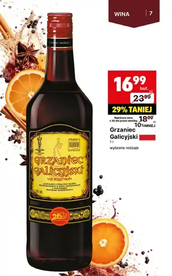 Delikatesy Centrum Wino Grzaniec Galicyjski oferta