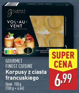 ALDI GOURMET FINEST CUISINE Korpusy z ciasta francuskiego oferta