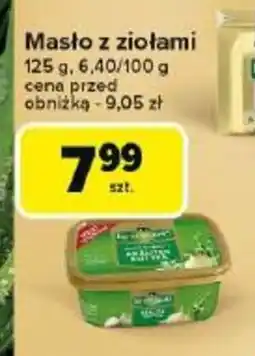 Carrefour Masło z ziołami oferta