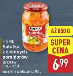 ALDI ROLNIK Sałatka z zielonych pomidorów oferta