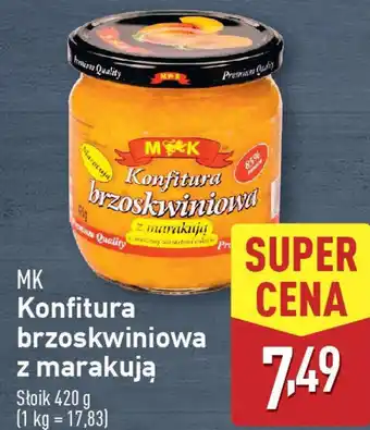 ALDI MK Konfitura brzoskwiniowa z marakują oferta