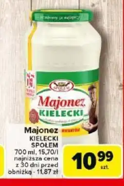 Carrefour Społem Majonez Kielecki oferta