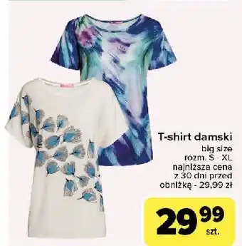 Carrefour T-shirt damski rozm. s-xl oferta