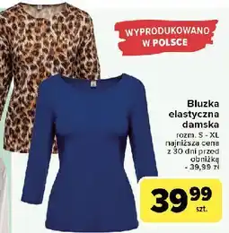 Carrefour Bluzka damska elastyczna s-xl oferta