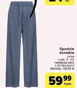 Carrefour Spodnie damskie s-xl oferta