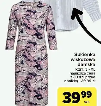 Carrefour Sukienka damska s-xl oferta