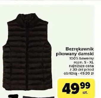 Carrefour Bezrękawnik damski rozm. s-xl oferta