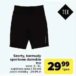 Carrefour Bermudy damskie s-xl Tex oferta