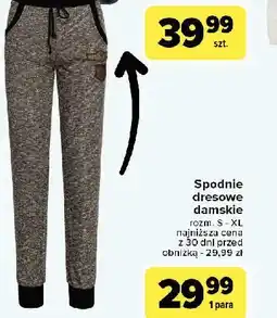 Carrefour Spodnie dresowe damskie rozm. s-xl oferta