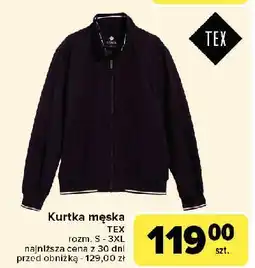 Carrefour Kurtka męska s-3xl Tex oferta