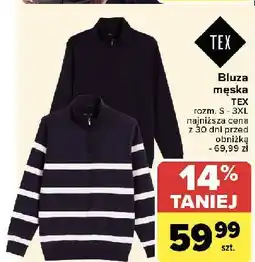 Carrefour Bluza męska s-3xl Tex oferta