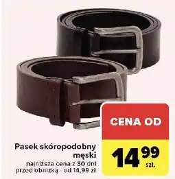 Carrefour Pasek męski oferta