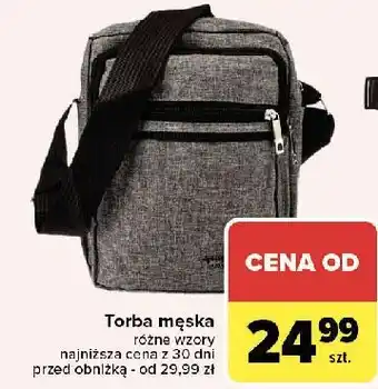 Carrefour Torba męska oferta