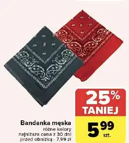 Carrefour Bandana męska oferta