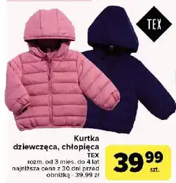 Carrefour Kurtka chłopięca 3 mies - 4 lat Tex oferta