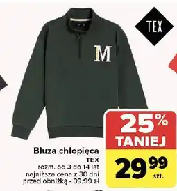 Carrefour Bluza chłopięca 3-14 lat Tex oferta