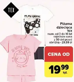 Carrefour Piżama dziecięca Tex oferta