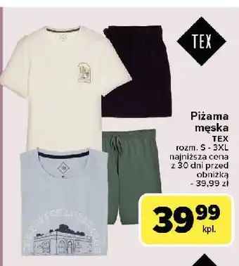 Carrefour Pizama męska Tex oferta