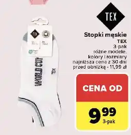 Carrefour Stopki damskie Tex oferta