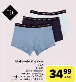 Carrefour Bokserki męskie Tex oferta