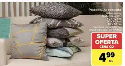 Carrefour Poszewka bawełniana na poduszkę 70 x 80 cm oferta