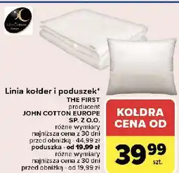 Carrefour Poduszka the first 40 x cm John Cotton oferta