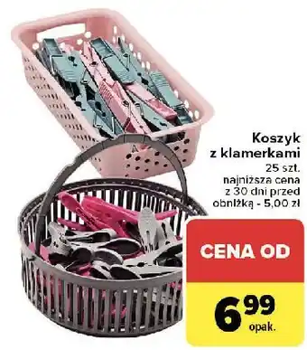 Carrefour Komplet 25 klamerek oferta