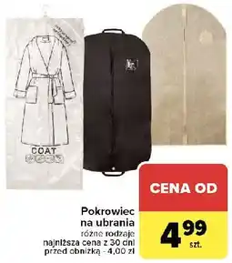 Carrefour Pokrowiec na ubrania oferta