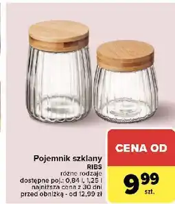 Carrefour Pojemnik ribs 1.25 l oferta