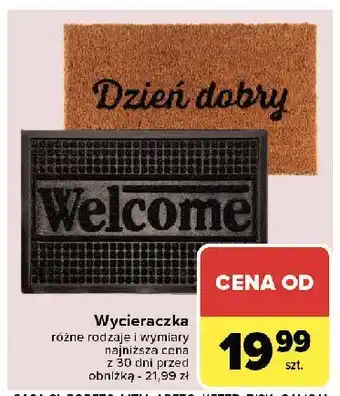 Carrefour Wycieraczka oferta
