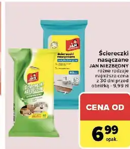 Carrefour Ściereczki nasączone Jan Niezbędny oferta