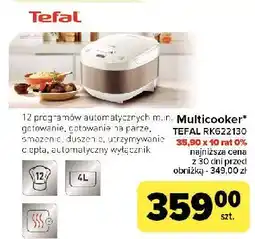 Carrefour Multicooker simply cook plus rk622130 Tefal oferta